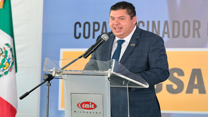 Respalda CMIC obras multianuales propuestas por Gobierno de Michoacán en presupuesto 2023 