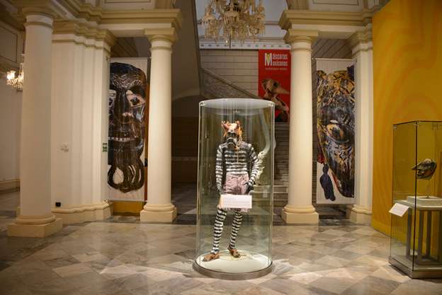 Exhiben los simbolismos de la máscara mexicana en el Palacio Cantón de Mérida - Foto 4 