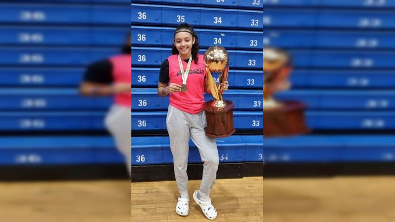 Alumna del Cecytem Guacamayas, preseleccionada nacional de básquetbol