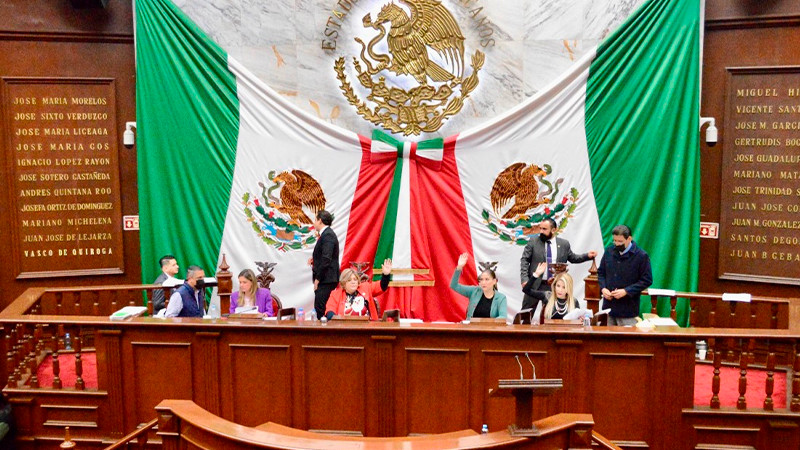 Concluye Congreso de Michoacán con la aprobación de Leyes de Ingresos Municipales. 
