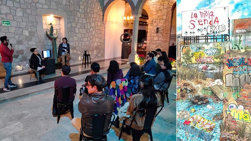 Presentan “La Mala Senda”, novela gráfica de Salvador Jacobo