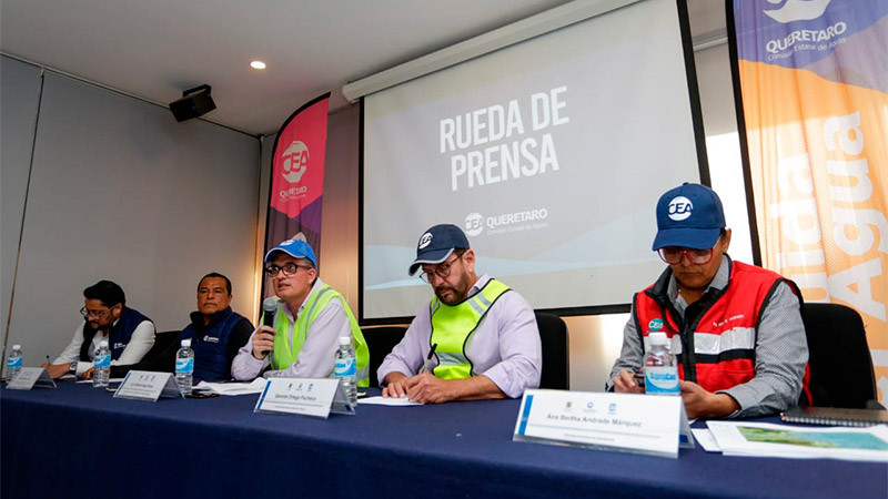 Presentarán denuncias contra empresa que dañó tubería de Acueducto II en Queretaro 