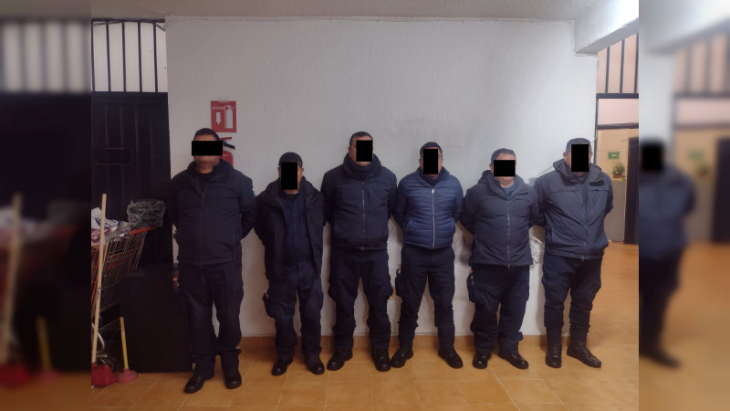 Detienen a 6 custodios por evasión de violento reo con sentencia de 10 años, en Tenango, Edomex 