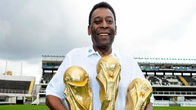 Pelé será velado el proximo lunes en Estadio de Santos 