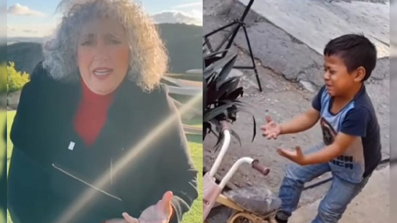 Amanda Miguel invita a niño a su concierto para cantar a todo pulmón 