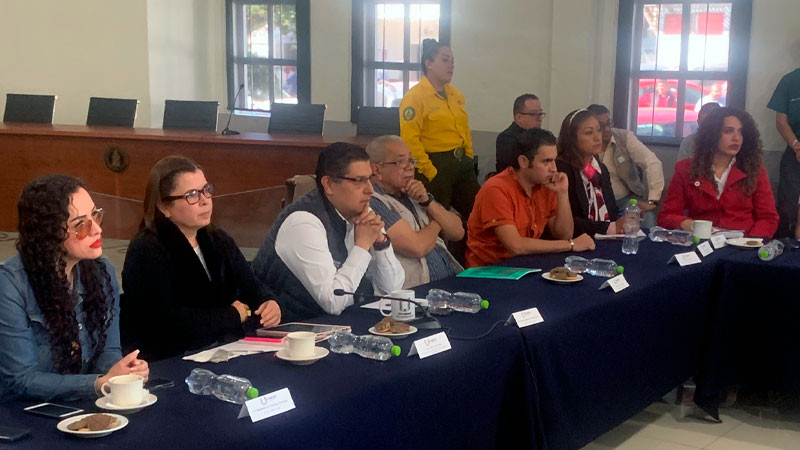 Presentan en Uruapan el programa municipal de Manejo de Fuego 2023 