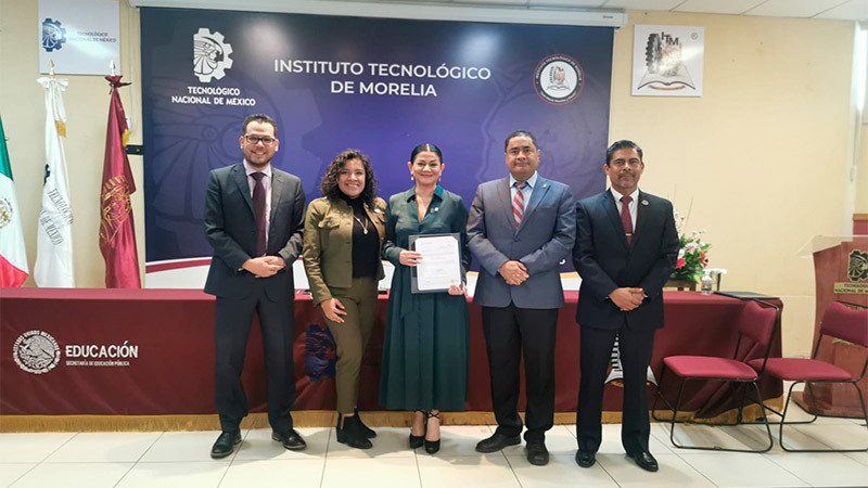 Instituto Tecnológico de Morelia tiene primera directora en su historia, Patricia Calderón Campos 