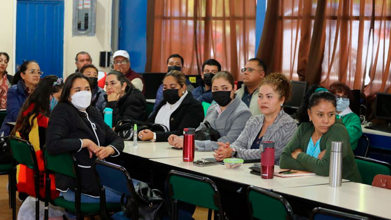 Federación apoya a Michoacán en Taller Intensivo a docentes  