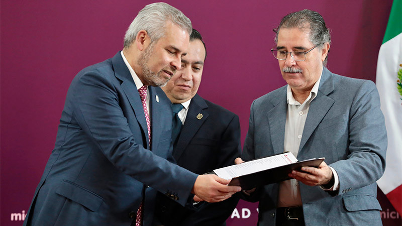 Bedolla pone fin a legado de corrupción y salda deuda histórica con jubilados de Michoacán: Seyra Alemán 