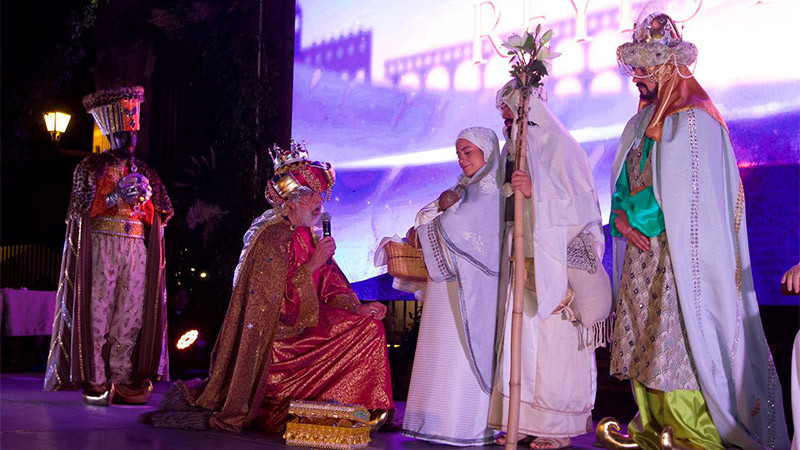 Espectacular presentación de Los Reyes Magos en Morelia 