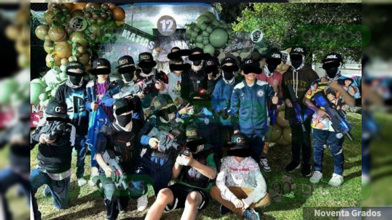 Apología de la violencia en fiesta infantil de hijo de jugador del Cruz Azul