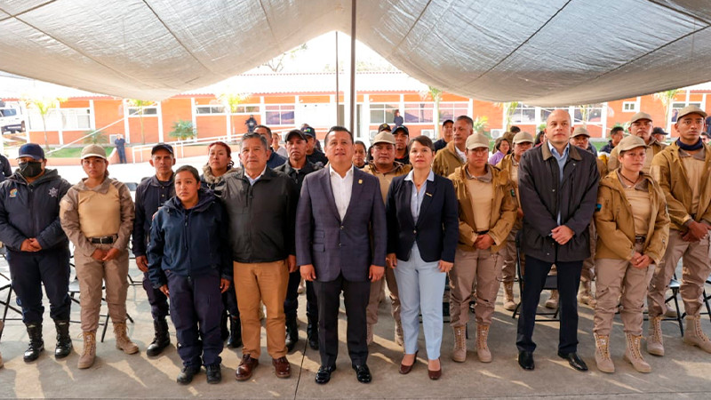 Carlos Torres Piña ratifica el respaldo total del Gobierno de Michoacán a las Kuarichas