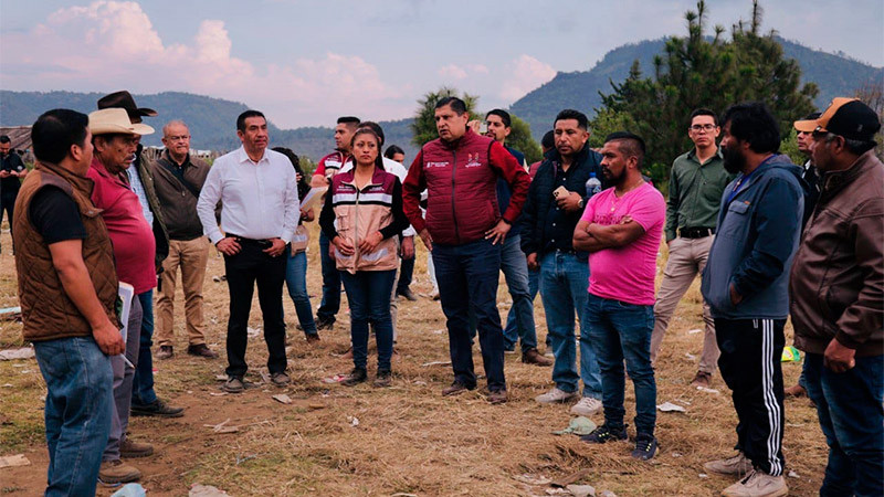 Nacho Campos propone Obras sustentables en comunidades  