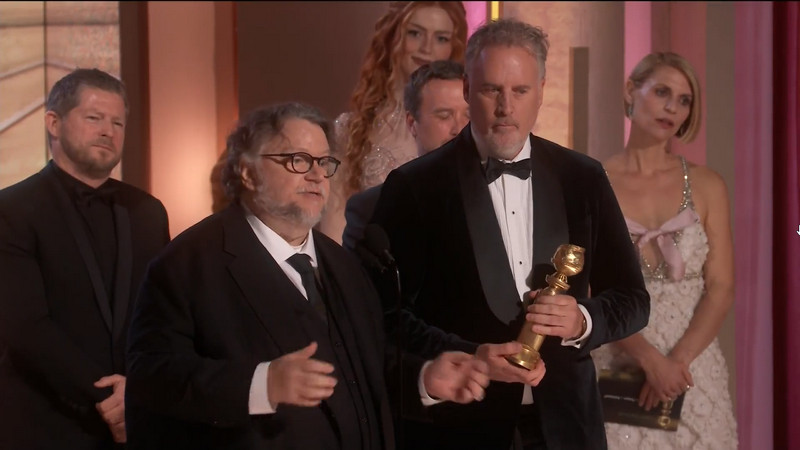 Guillermo Del Toro gana el Globo de Oro a mejor película animada por “Pinocchio”