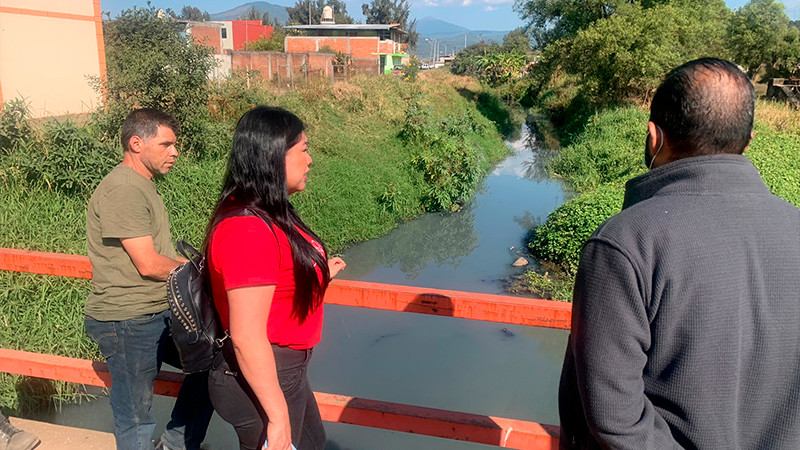 Sumar esfuerzos los tres órdenes de gobierno para rescatar el Río Santa Bárbara en Uruapan