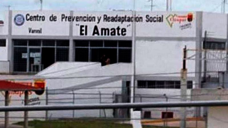 Intento de motín durante traslado en penal 14 “El Amate”, en Chiapas 