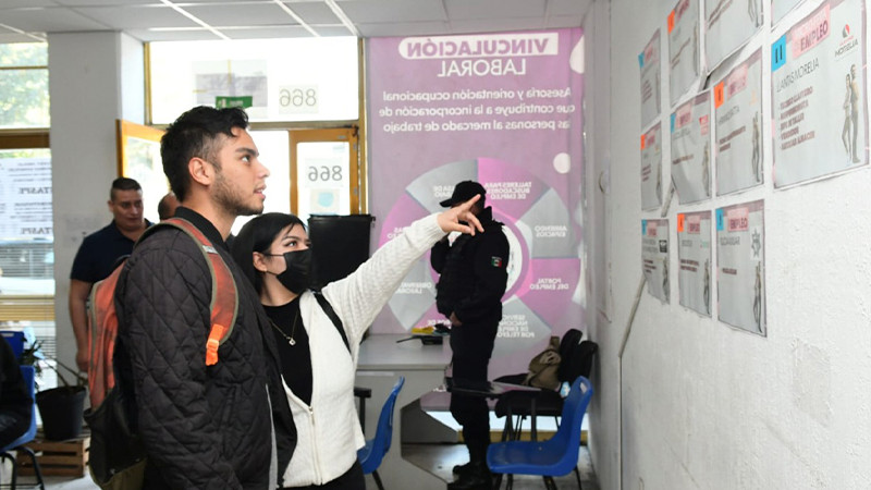 Nutrida participación en la Micro Feria de Empleo de Sedeco y SNE