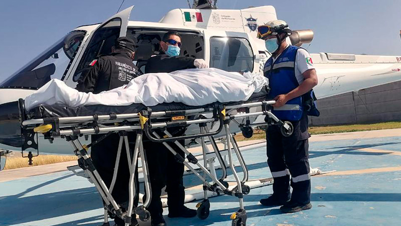 Realizados los primeros dos traslados en ambulancia aérea del año: SSM