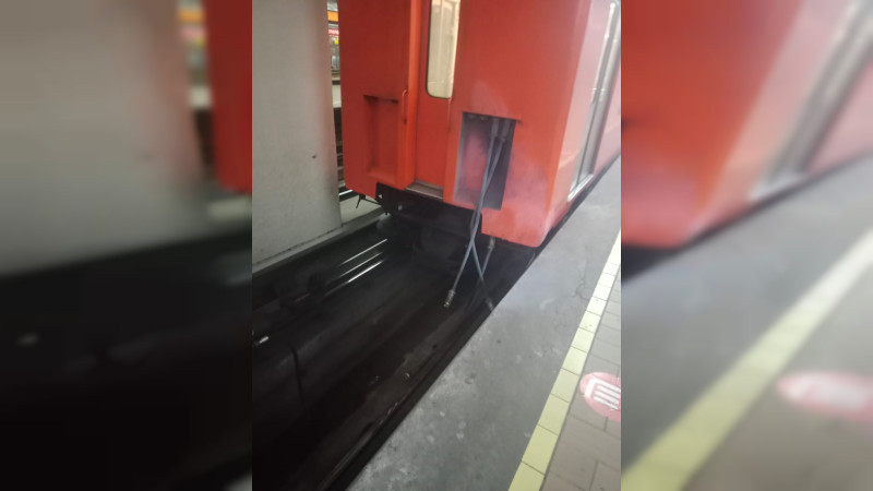 CDMX: Tras estallido, se desprenden vagones en la Línea 7 del Metro