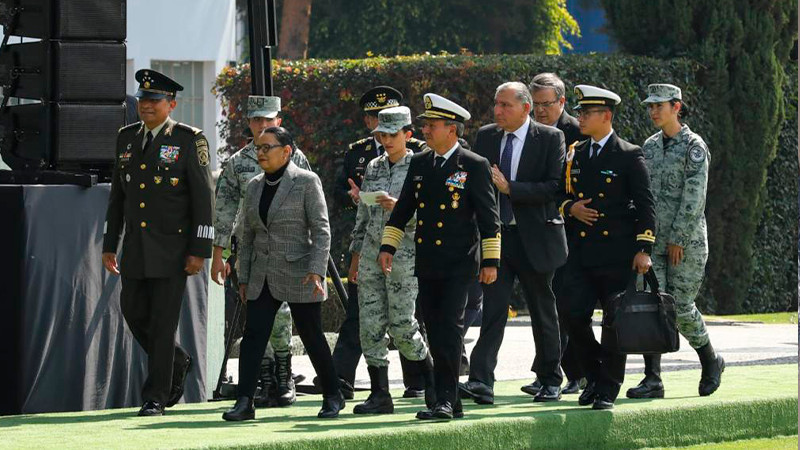 Rinde protesta como nuevo comandate de la Guardia Nacional el general David Córdova Campos 