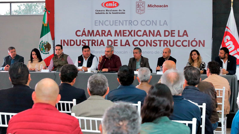 Michoacán tendrá el fondo más grande del país para obra multianual: Bedolla 