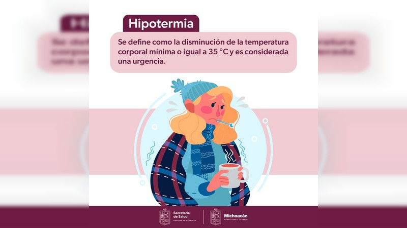 Llama SSM a prevenir la hipotermia en invierno