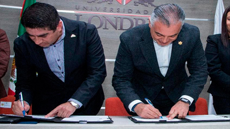 Con firma de convenios, SSPMQ y Universidad de Londres en Querétaro estrechan lazos de colaboración 