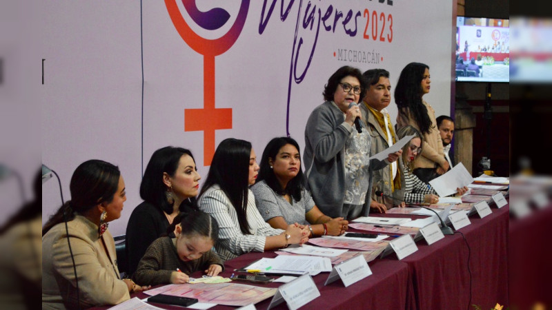 Amplía Congreso de Michoacán la convocatoria del Primer Parlamento de Mujeres 