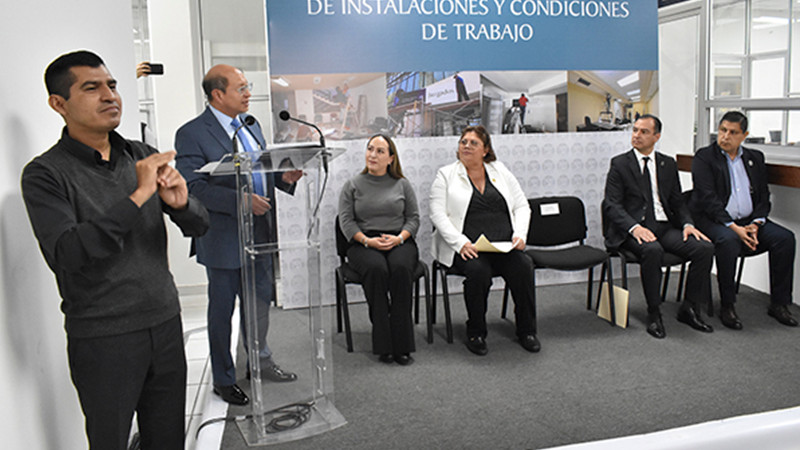 Inaugura Jorge Reséndiz García nueva sede judicial de Uruapan; cuenta con ocho salas de oralidad 
