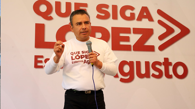 “Que siga López” convoca Fidel Calderón Torreblanca en Michoacán  