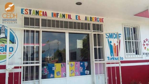 Supervisa CEDH Michoacán albergue para jornaleros en Tanhuato - Foto 1 
