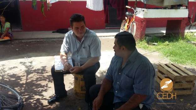 Supervisa CEDH Michoacán albergue para jornaleros en Tanhuato - Foto 2 