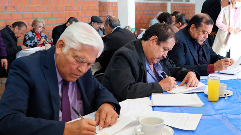 Jefes de sector trabajan en la Nueva Escuela Mexicana en Michoacán 