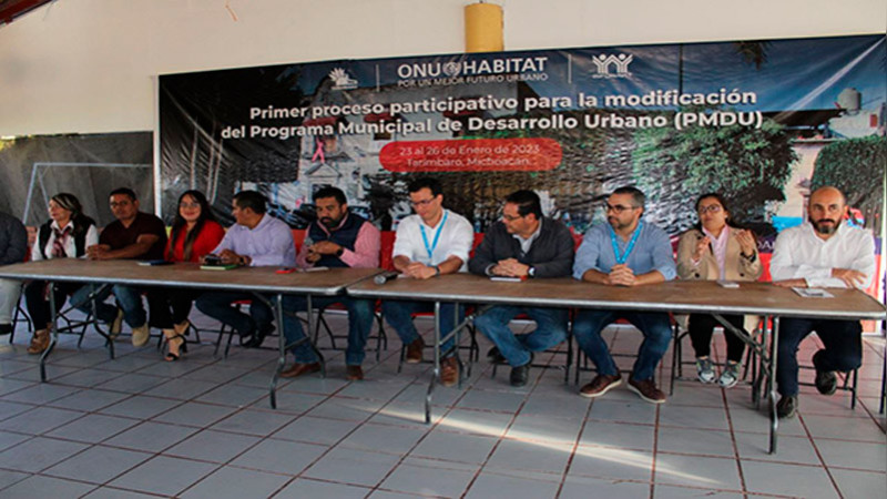 Realiza ONU-Hábitat e Infonavit talleres con funcionarios de Tarímbaro 