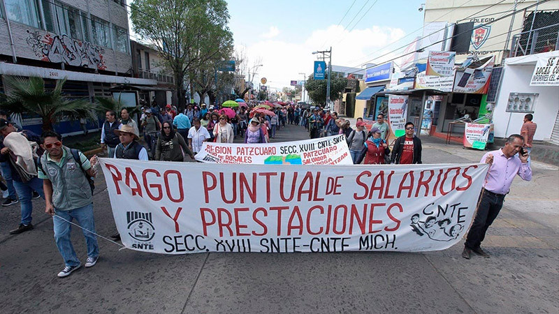 Sin resolverse pago de trabajadores eventuales: CNTE 