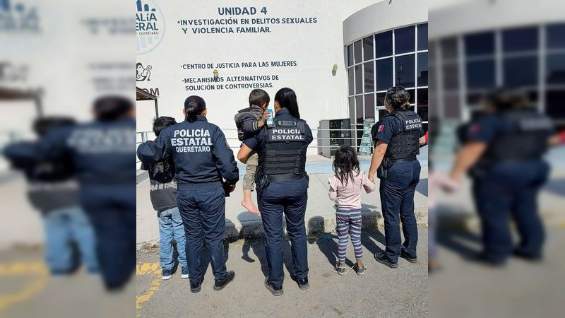 Sistema DIF Querétaro resguarda menores por violencia familiar 
