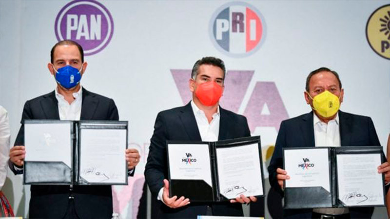 Diputados de la coalición Va por México presentan acción de inconstitucionalidad contra el plan B electoral 
