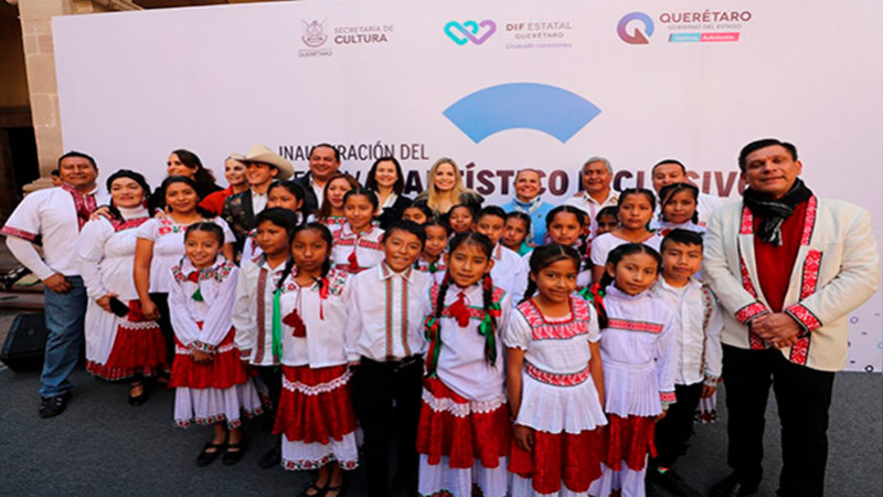 DIF Estatal y Secretaría de Cultura inauguran Festival Inclusivo en Querétaro 