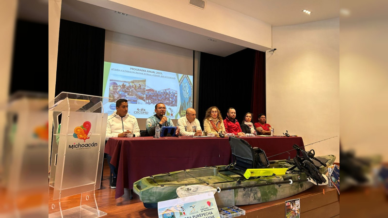 Presenta Compesca el programa anual de pesca deportiva en Michoacán 