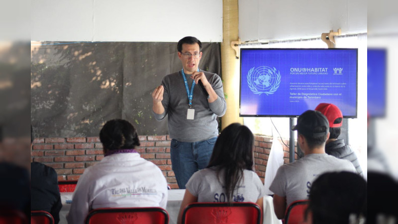 Concluyen actividades del PMDU de la ONU-Hábitat en Tarímbaro 