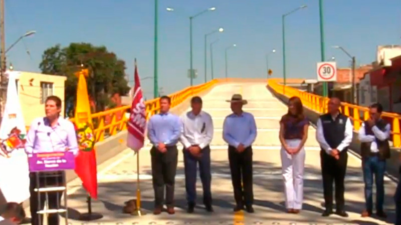 Se construirá puente peatonal en Siervo de la Nación 