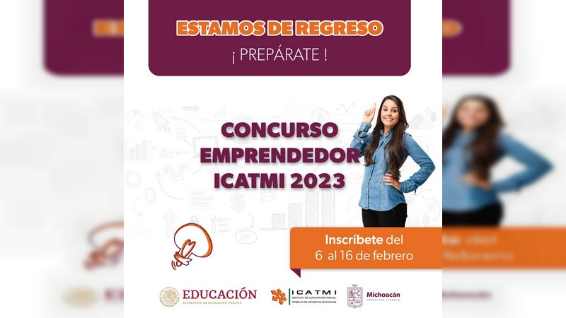 Abre Icatmi convocatoria para Concurso Emprendedor 2023, Región 1