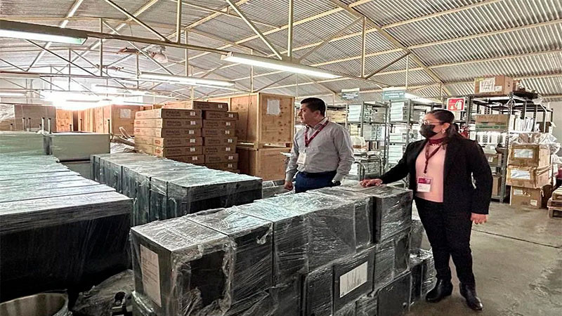 Ahora le tocó al ISSSTE de Tlaxcala recibir equipamiento nuevo e insumos 