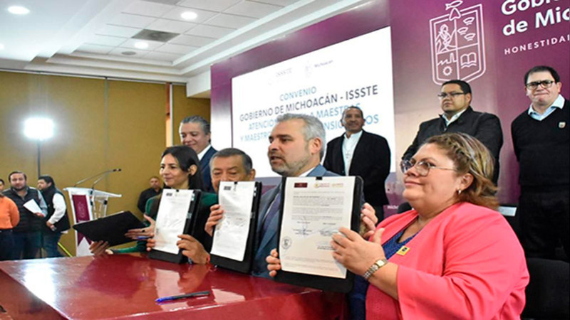 Garantiza Congreso de Michoacán recursos etiquetados para atender salud de docentes pensionados 