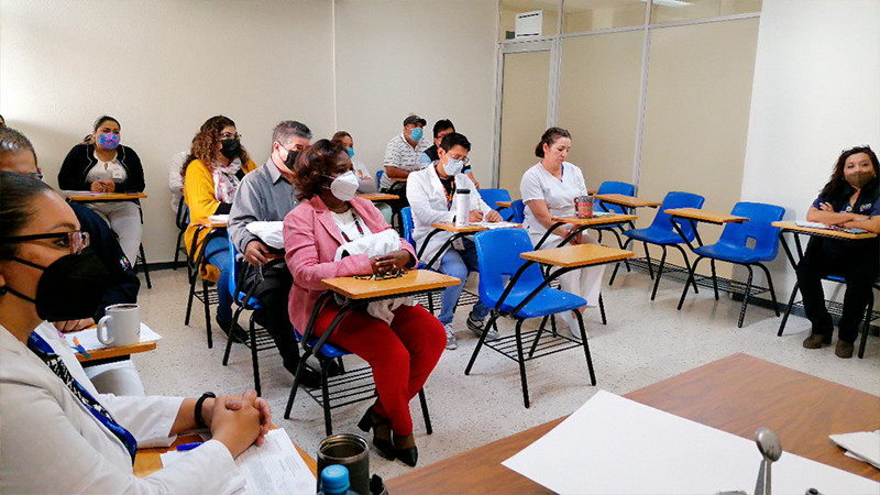 Presentan a 4 médicos especialistas cubanos en el Hospital General IMSS-Bienestar “Dr. Pedro Daniel Martínez” de Uruapan  