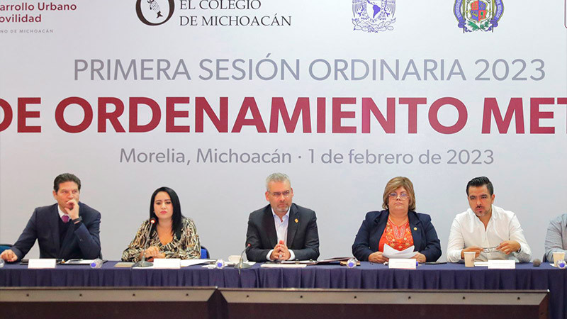 Respaldan alcaldes proyectos de movilidad para zona metropolitana de Morelia 