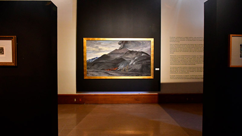 Invita Secum a visitar obra del Volcán Paricutín de Gerardo Murillo  