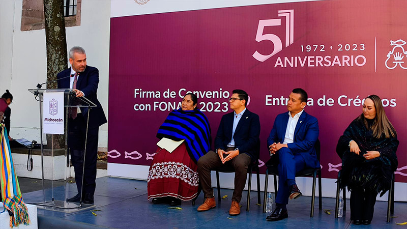 IAM firma convenio de colaboración con FONART para apoyo a los artesanos de Michoacán 