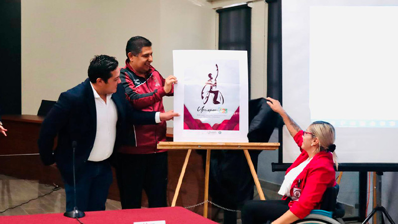 Presentan imagen y mascota de los 44º Juegos Nacionales Deportivos en Silla de Ruedas y Amputados Uruapan 2023