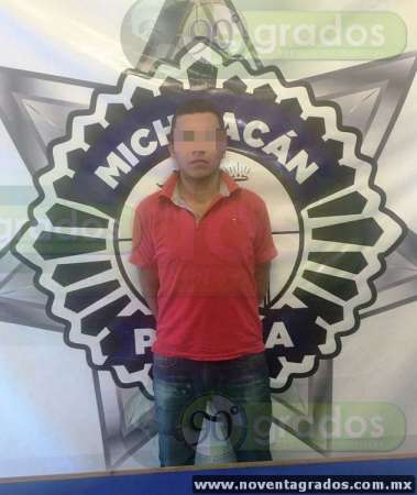 Detienen en posesión de arma y droga a un hombre en Tangamandapio, Michoacán - Foto 1 
